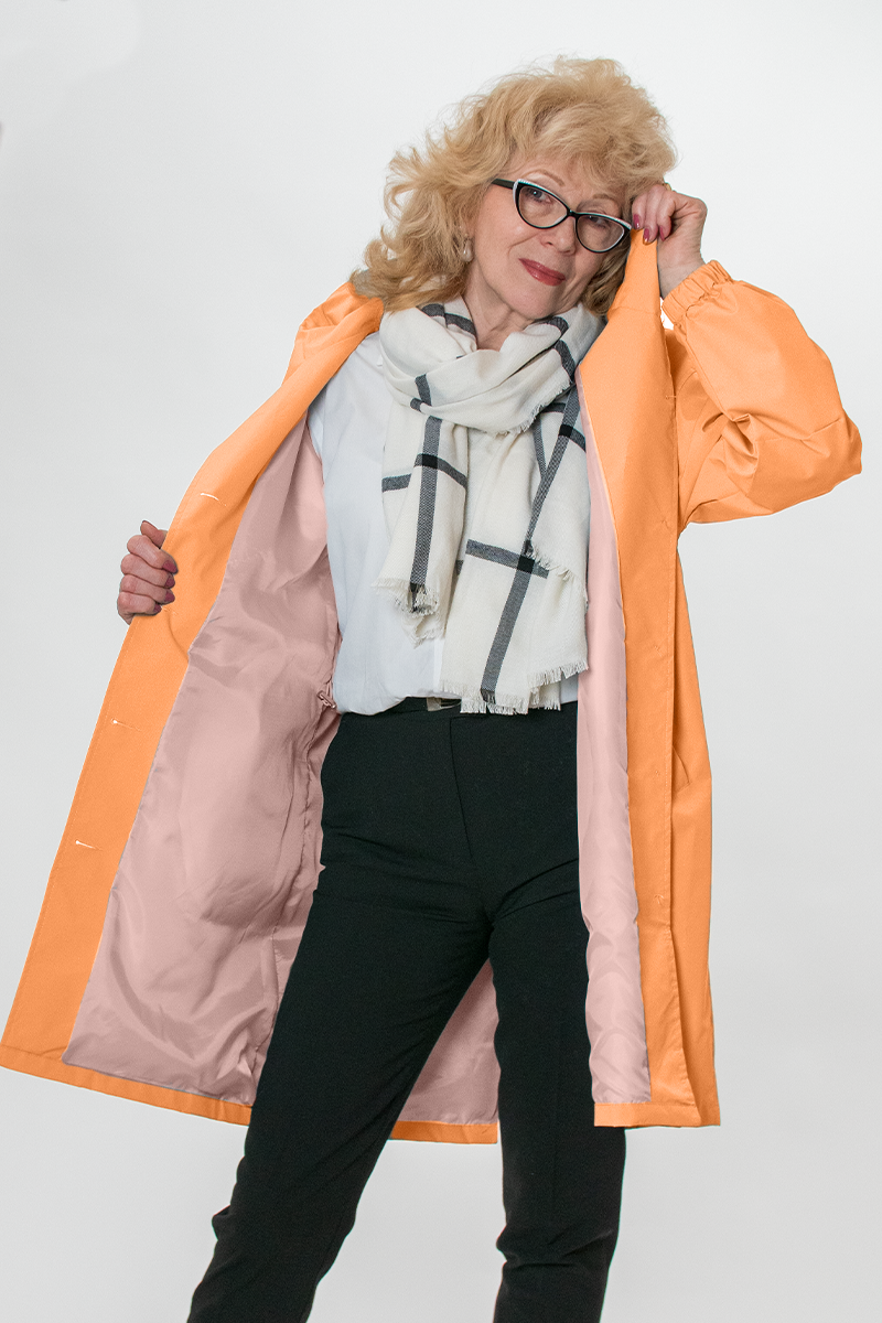 Leanne™ Water-Resistant Oversized Hooded Jacket